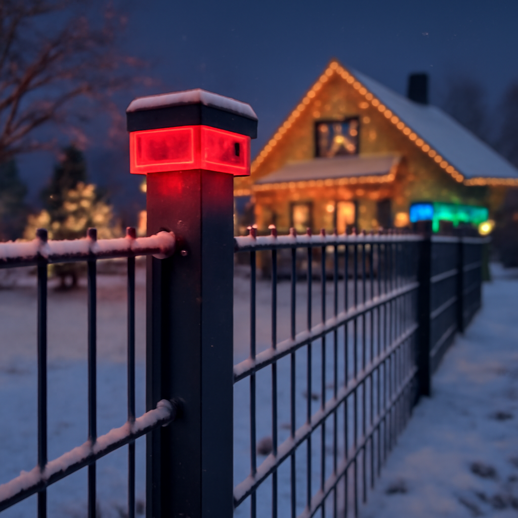 6040 päikeseenergia aialamp LED värviline