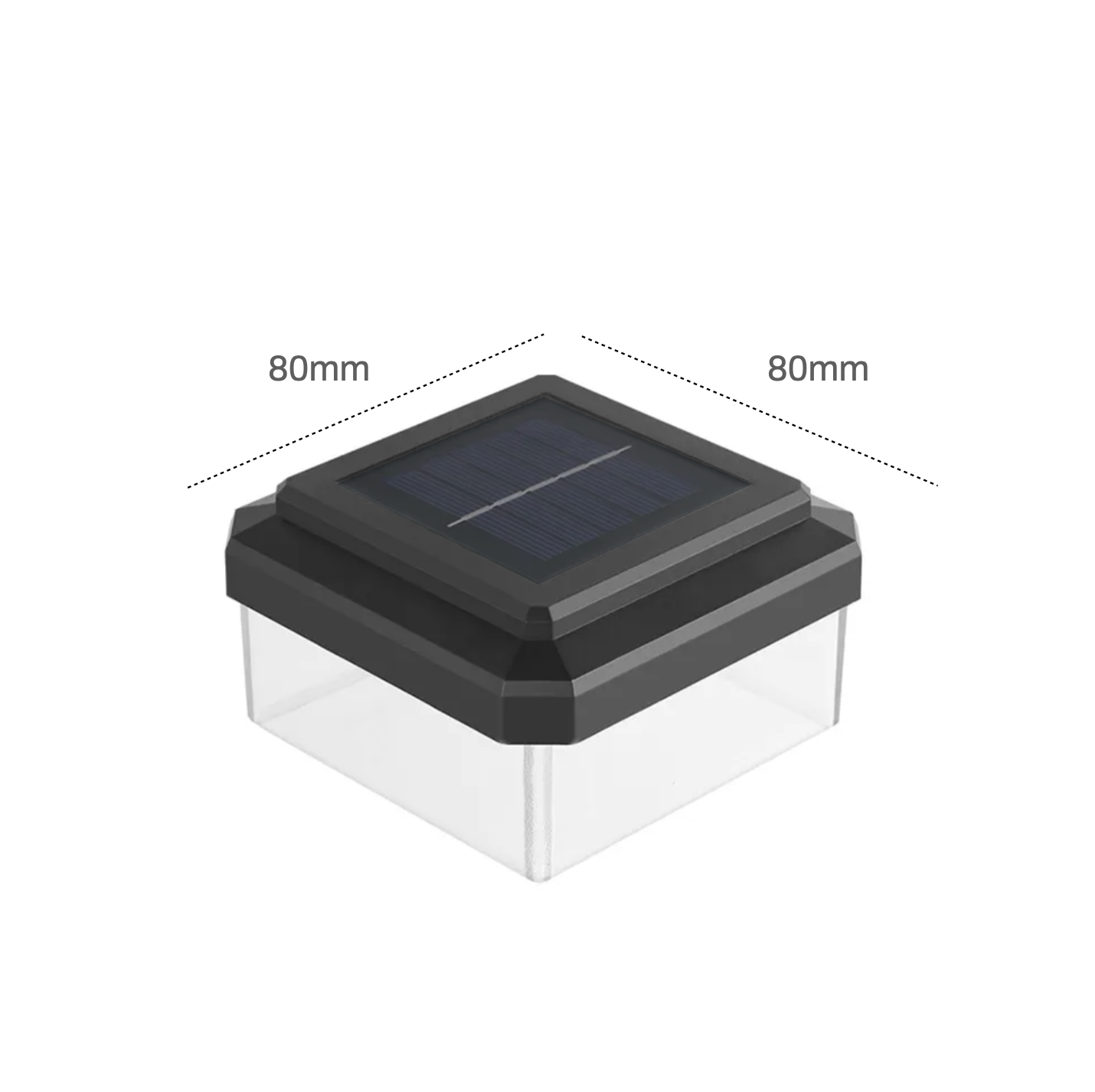 80x80 lampe, 2 stk. sæt