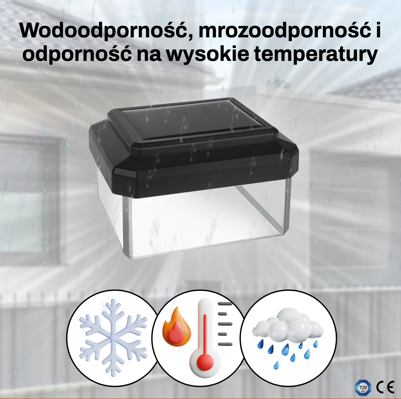 Solární LED lampa 6040